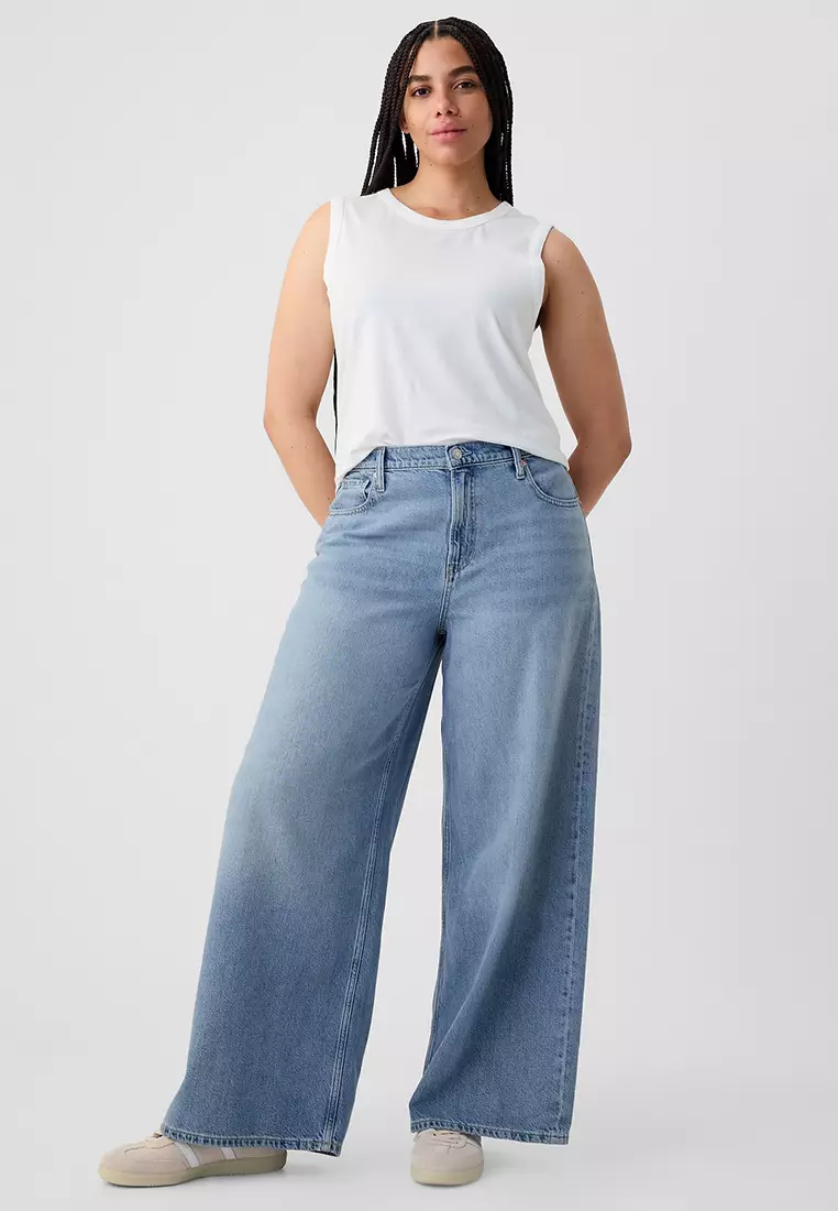 Mid Rise Baggy Jeans