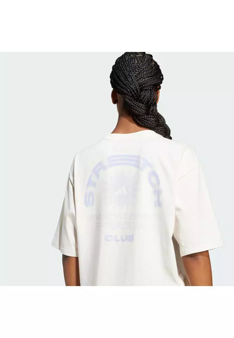 Training Yoga Stretch Body Mind Graphic T-Shirt