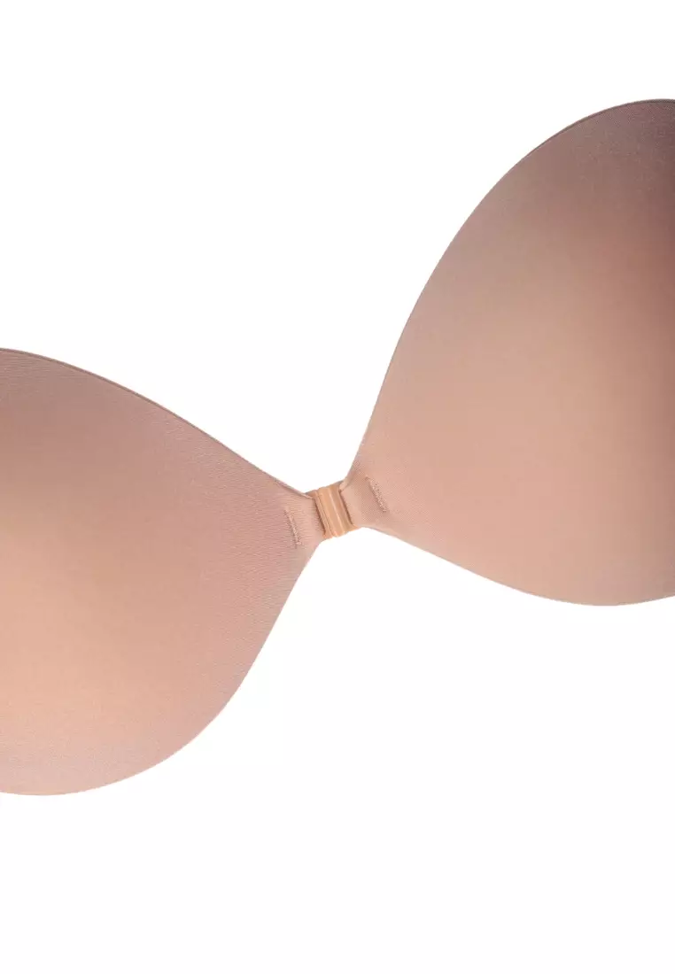 Buy Love Knot Love Knot Nu Bra 3cm Thickness Seamless Invisible Reusable  Adhesive Push Up Nubra Stick On Wedding Silicon Strapless Bra Tube Bra  (Beige) Online