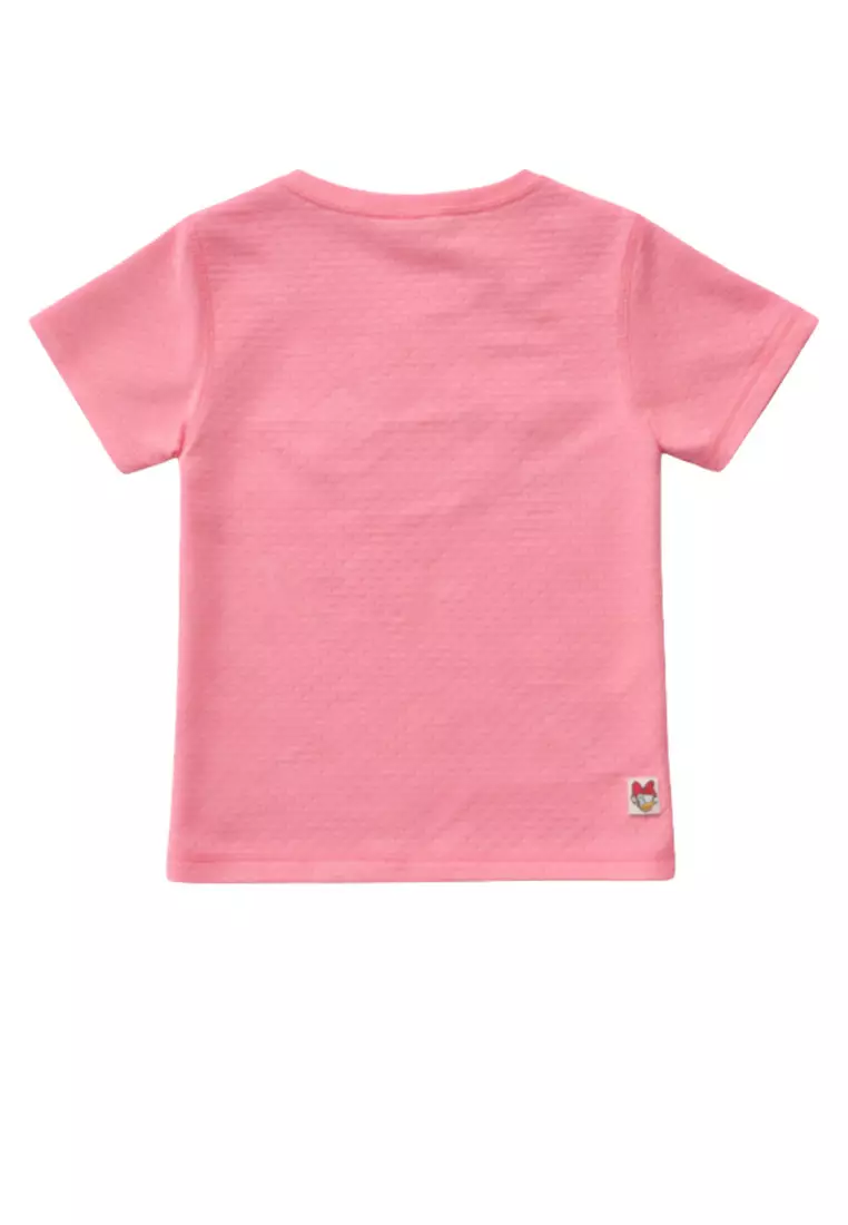 Kaos Lengan Pendek Anak Perempuan/ Short Sleeves T-Shirt Girl/ Daisy Duck Holiday Vibes