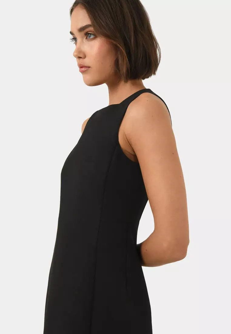 Ava Square Neck Panel Dress