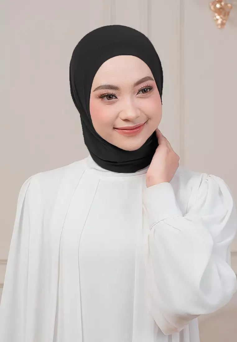 HIJAB INSTAN QIARA - BLACK