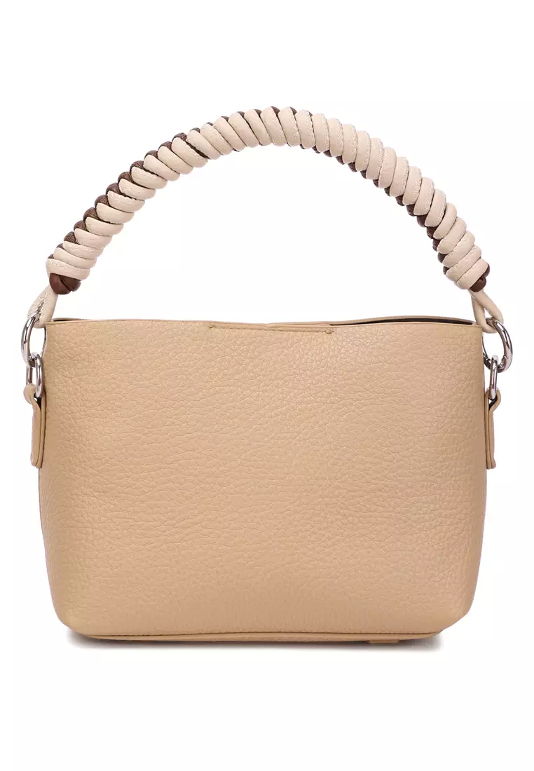 Cable Cord Strap Mini Bag In Khaki