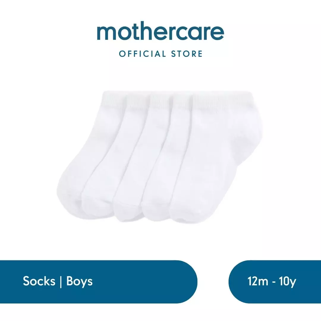 Mothercare 5 Pack Trainer Socks main image 1