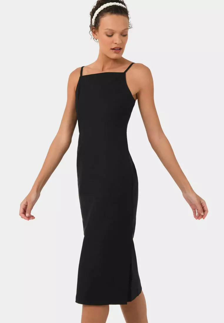 Emiko Fitted Slip Dress