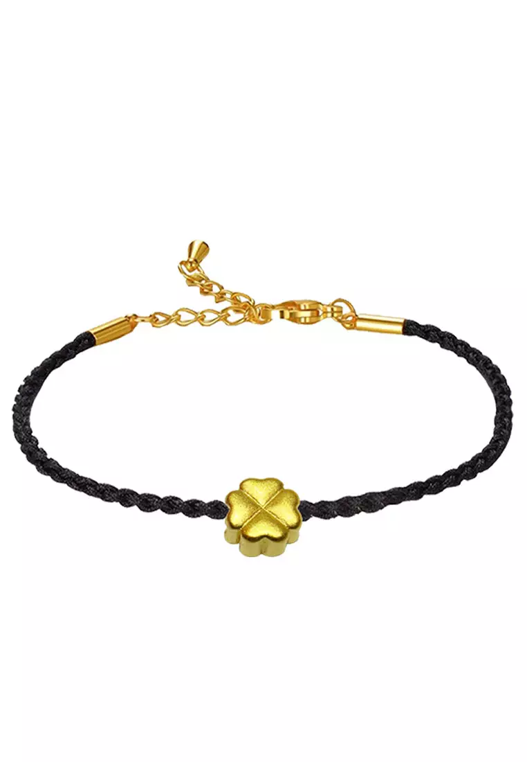 LITZ [SPECIAL] LITZ 999 (24K) Gold Four Leaf Clover With