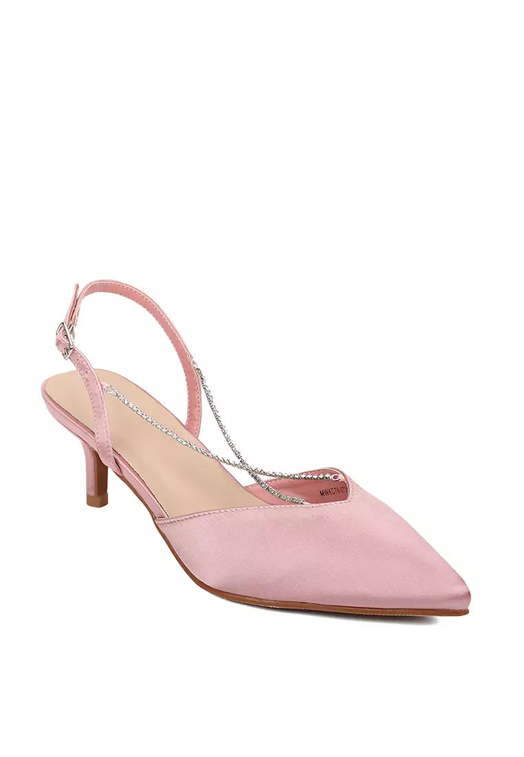 Pale pink kitten outlet heels