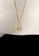 ZITIQUE gold Women's Diamond Embedded Lock Necklace - Gold A3A1AAC76F4AC9GS_3
