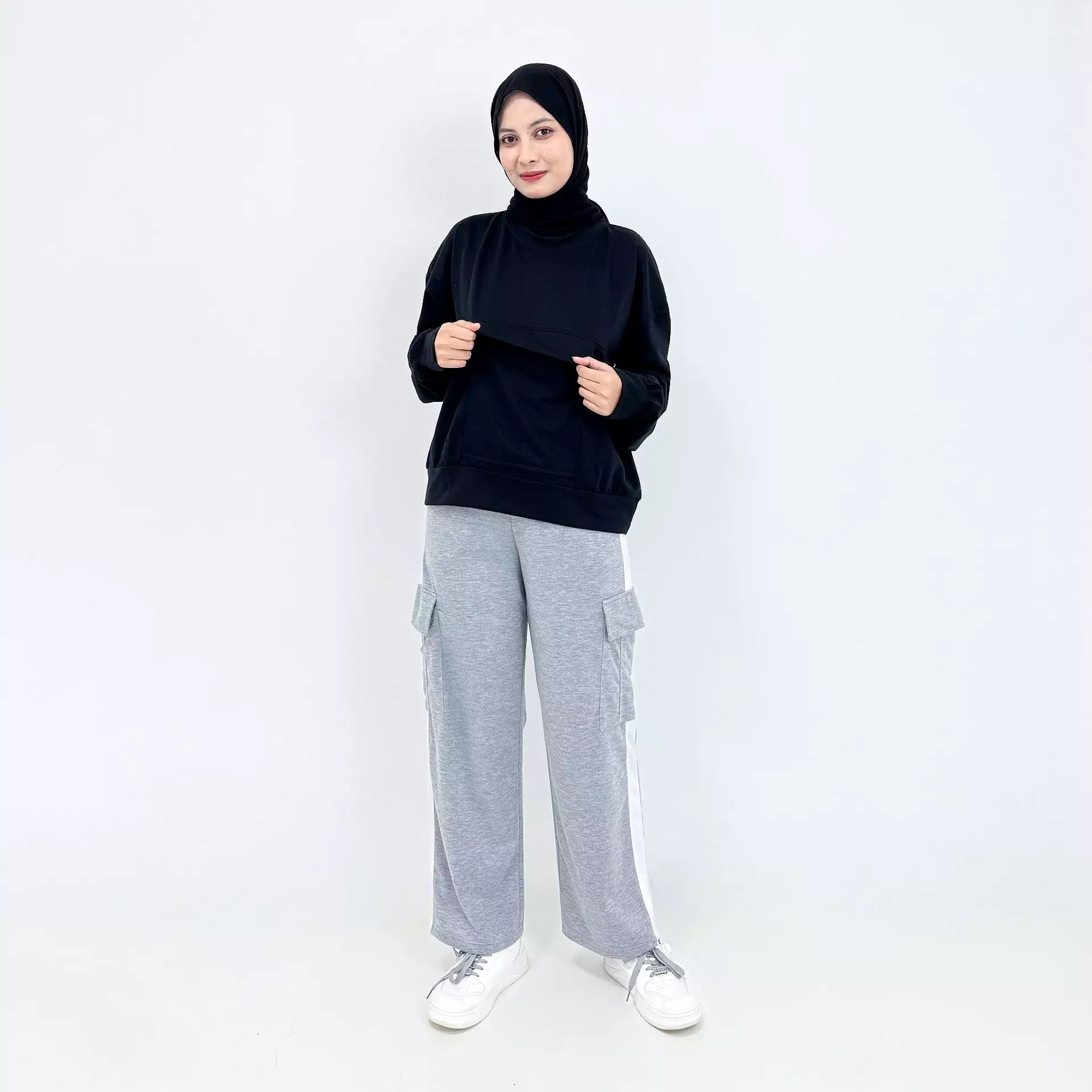 Tanaya Cargo Sporty Set [Setelan Training Olahraga] Size M-XXL