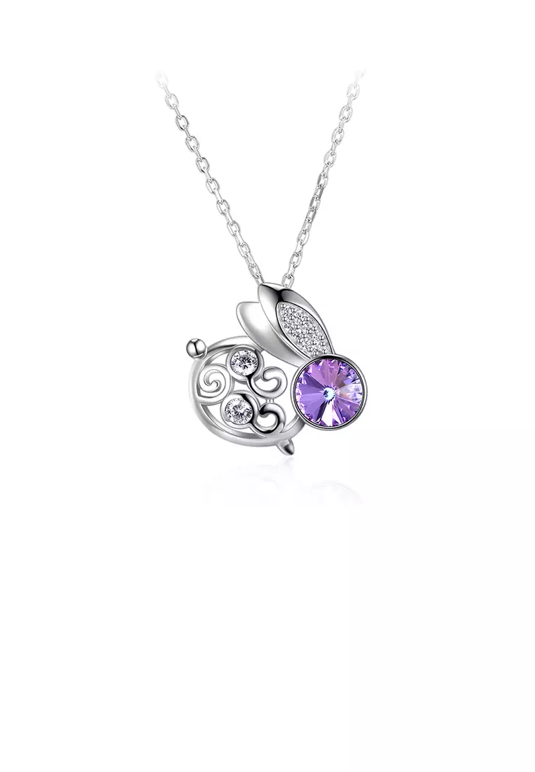 Purple locket cheap