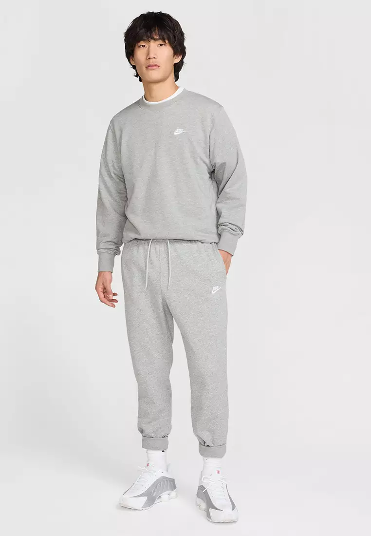 Buy Nike Club French Terry Crew Sweatshirt 2025 Online ZALORA