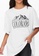 ONLY white Lucy Half Sleeves Oversized State T-Shirt 25C3FAAF08D048GS_3