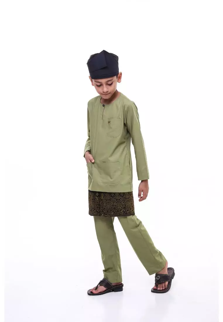 Baju Melayu Teluk Belanga Kids