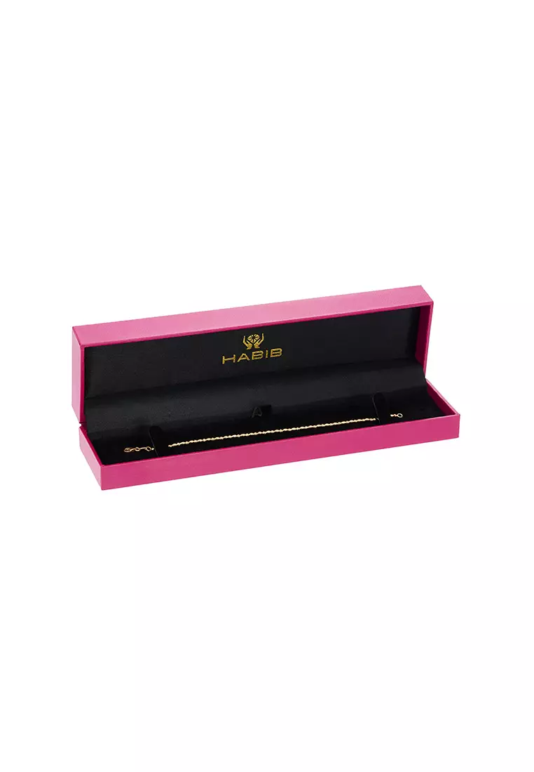 HABIB Oro Italia 916 Yellow Gold Bracelet GW53100325 (22K Gold)