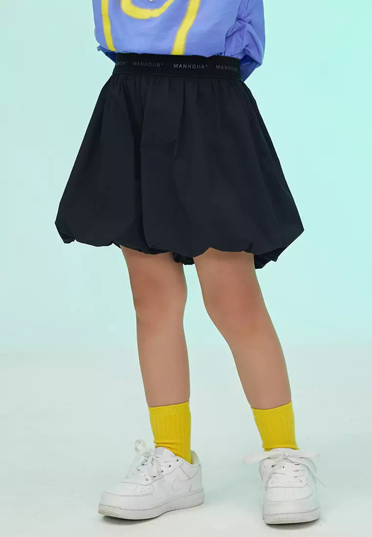 女童裤子儿童速干灯笼裙裤棉布中裤潮