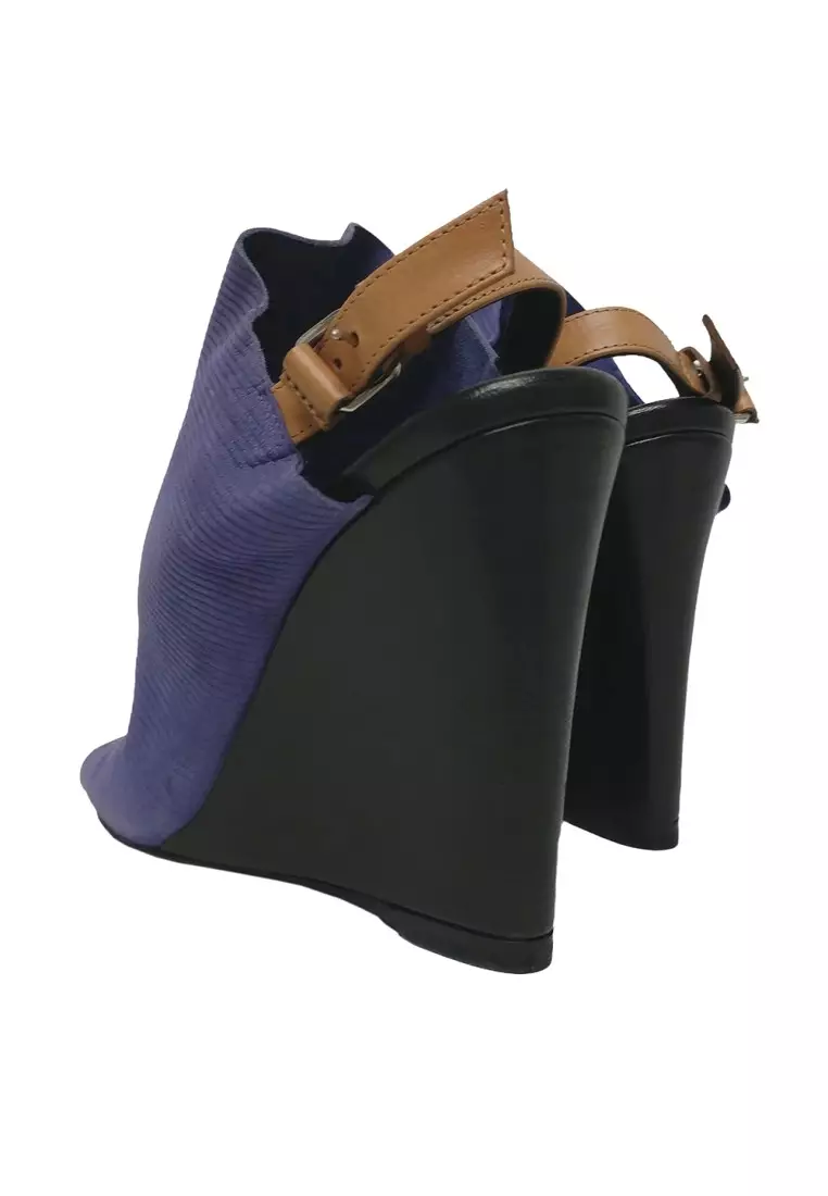 Pre-loved Balenciaga Stretch And Slingback Heels for Women in Purple - D1-299987-WAN41-5161-36