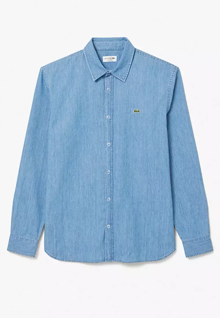 Regular Fit Lightweight Denim Shirt
