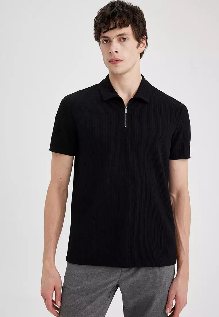 Zip Polo Shirt