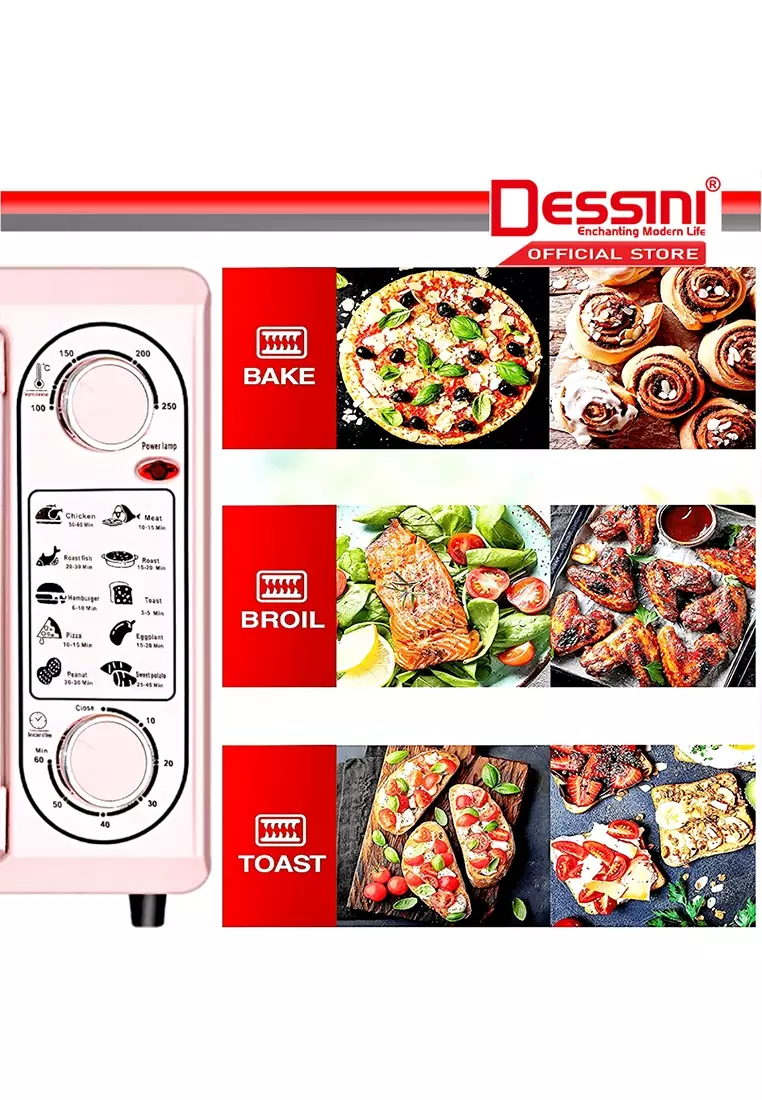 Buy DESSINI DESSINI ITALY 48L Electric Oven Convection Hot Air Fryer