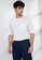 Origin by Zalora white Oversized Linen T-Shirt 00F7EAA9A98A0CGS_1