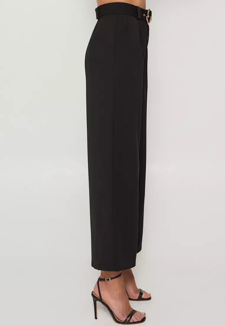 Gold on sale flowy pants