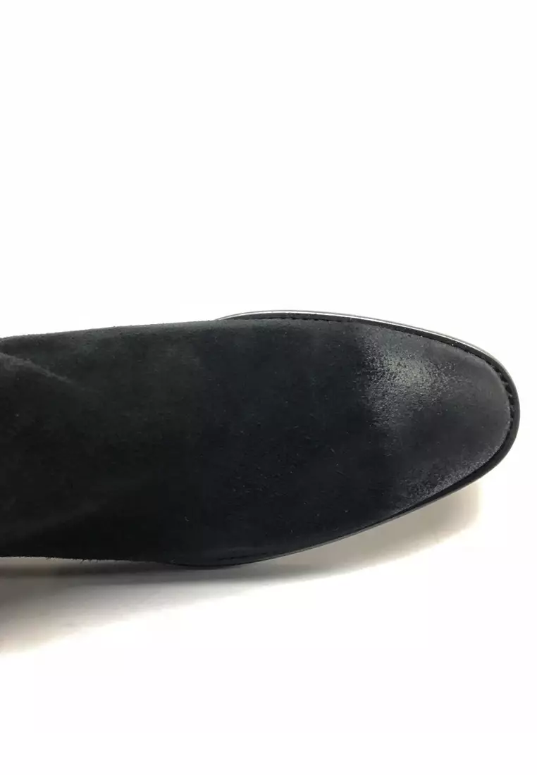 Cow Suede Vintage Elastic Boots MC126