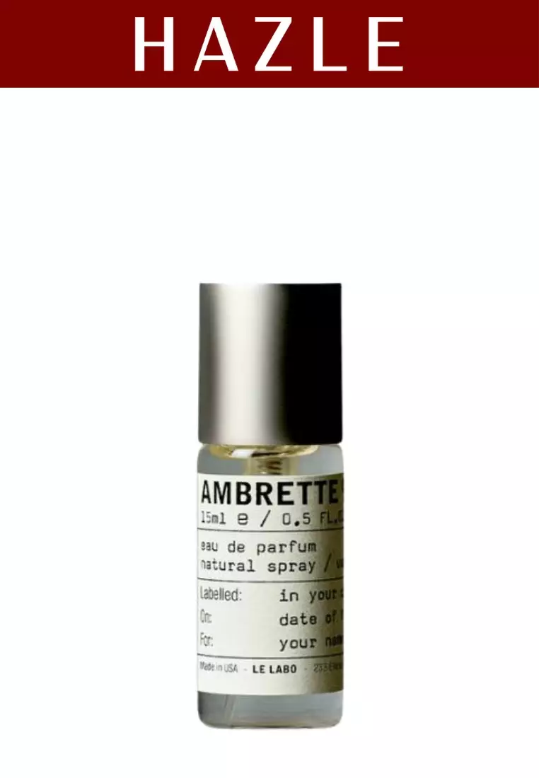 Jual Le Labo Ambrette 9 Unisex EDP 15 ml Original 2026 | ZALORA