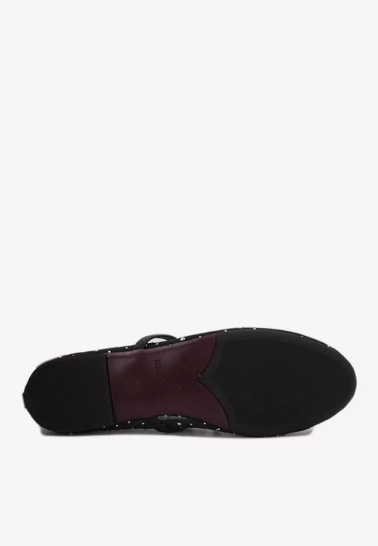 Dr Cardin Women Comfort Woven Mary Jane Flat L-AIB-9291