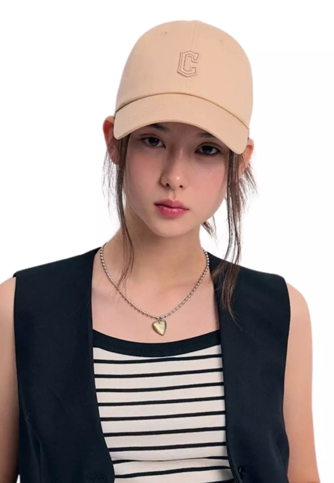 ★MLB Korea★ Rookie Unstructured Ball Cap LA Beige Rookie Cap LA DODGERS - MLB KOREA