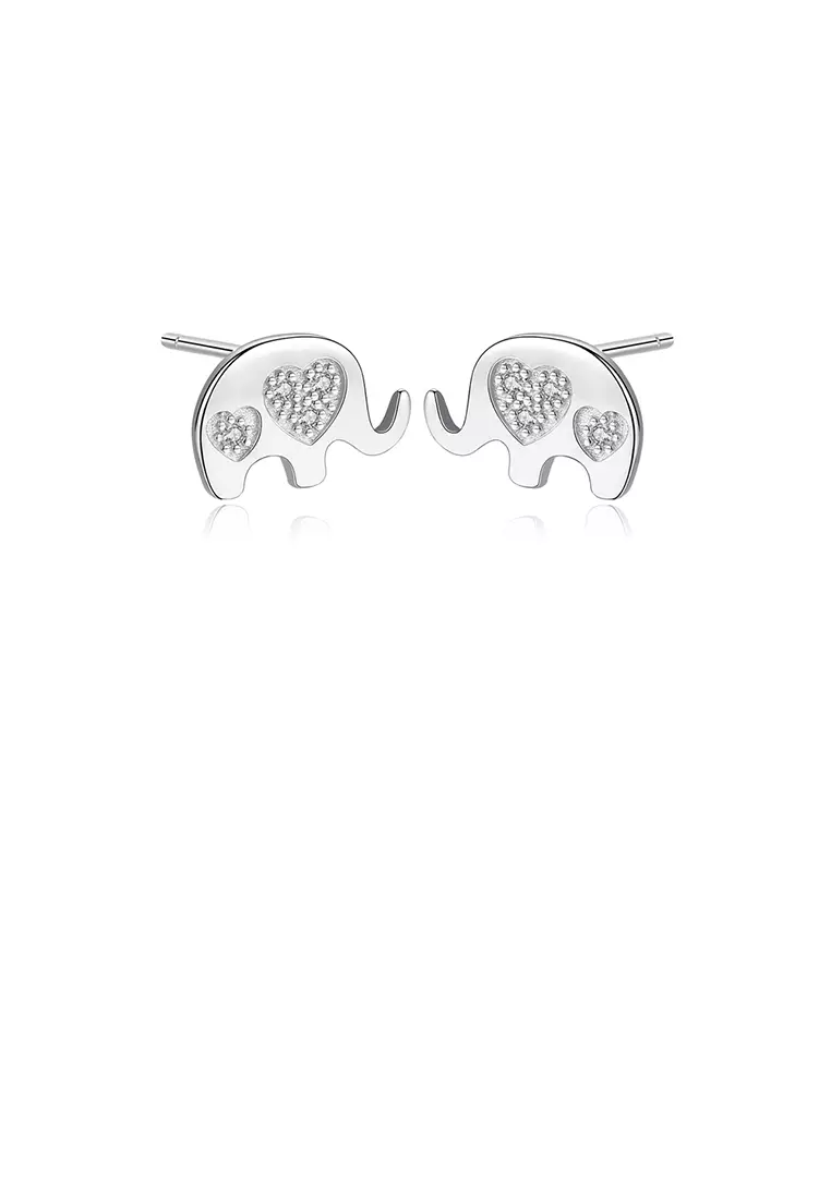 Cute elephant earrings shop