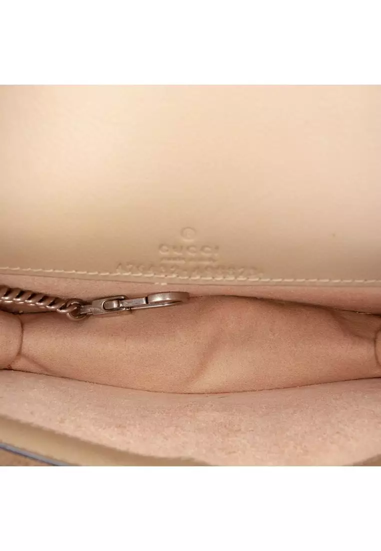 Pre-Loved Gucci Mini Gg Supreme Dionysus Crossbody