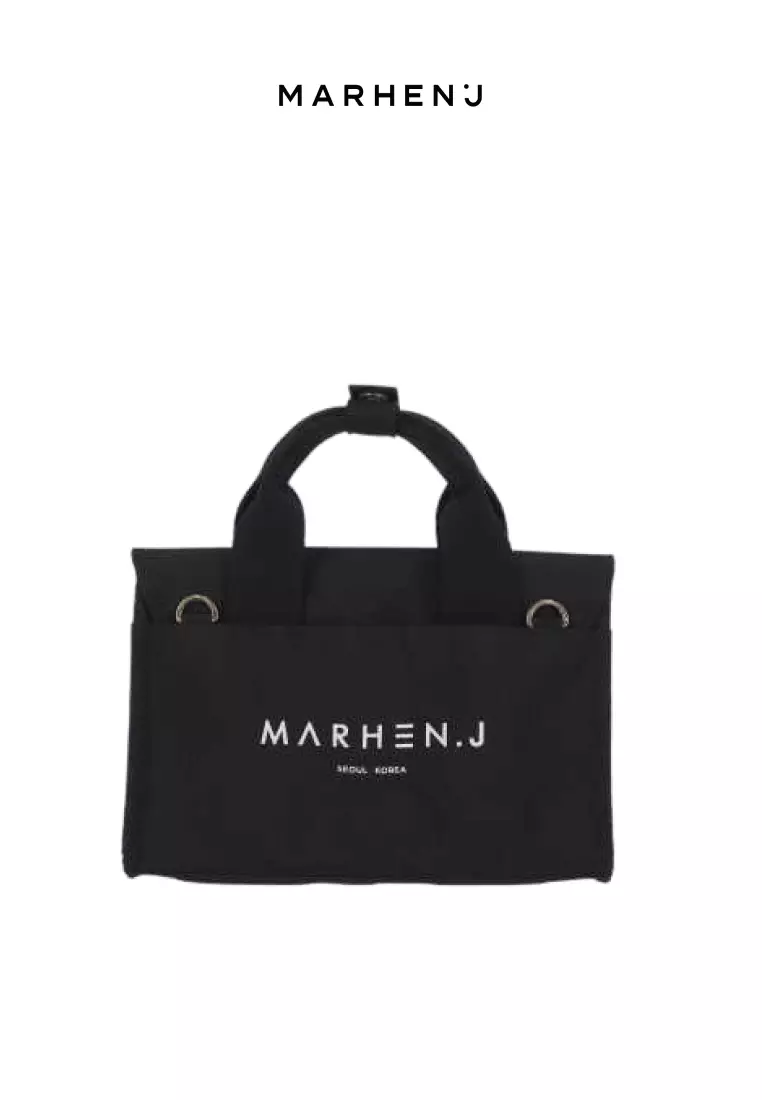 ROY NANO Canvas Crossbody Bag All Black