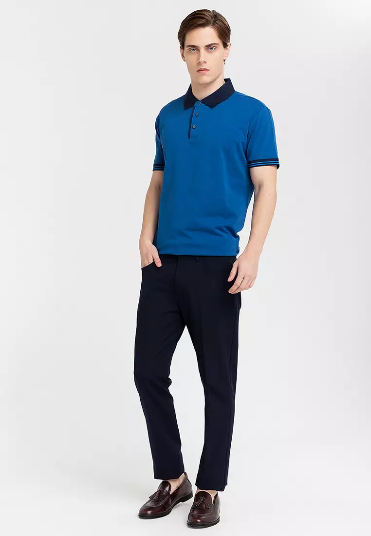 Cvc End on end 3 Button Polo Shirt