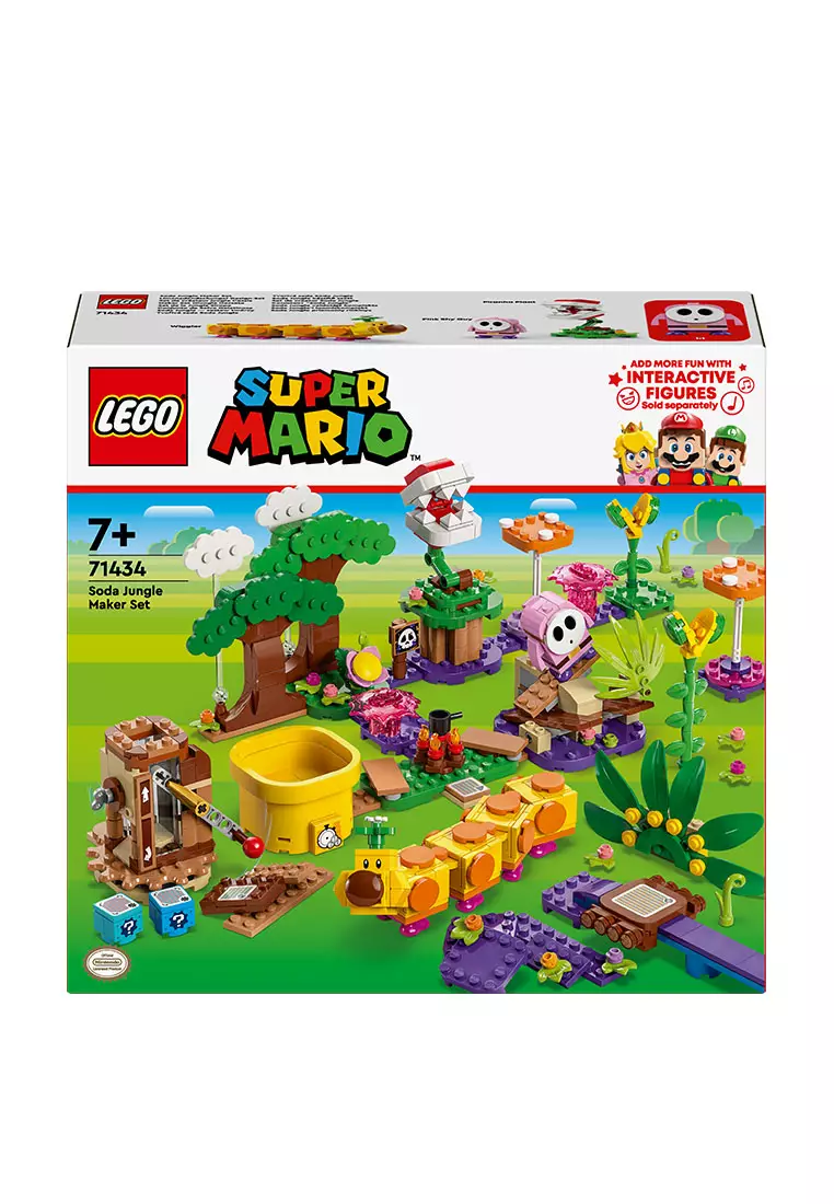 Buy LEGO® Super Mario 71434 Soda Jungle Maker Set, Age 7+
