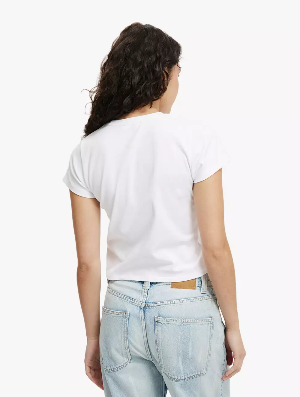 Cotton On -  Pakaian Wanita  - 90S Baby Tee - White