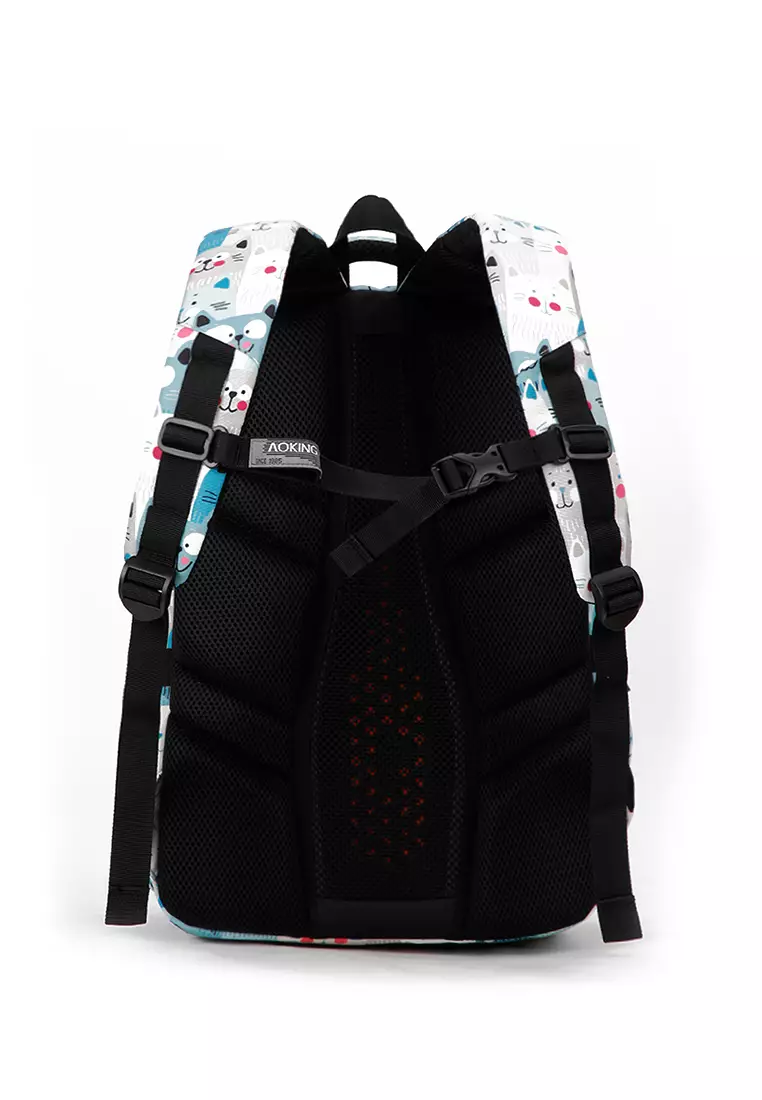 Upgraded Ergonomic Backpack School Bag Waterproof Lightweight Massage Shoulder Backpack (S Size)