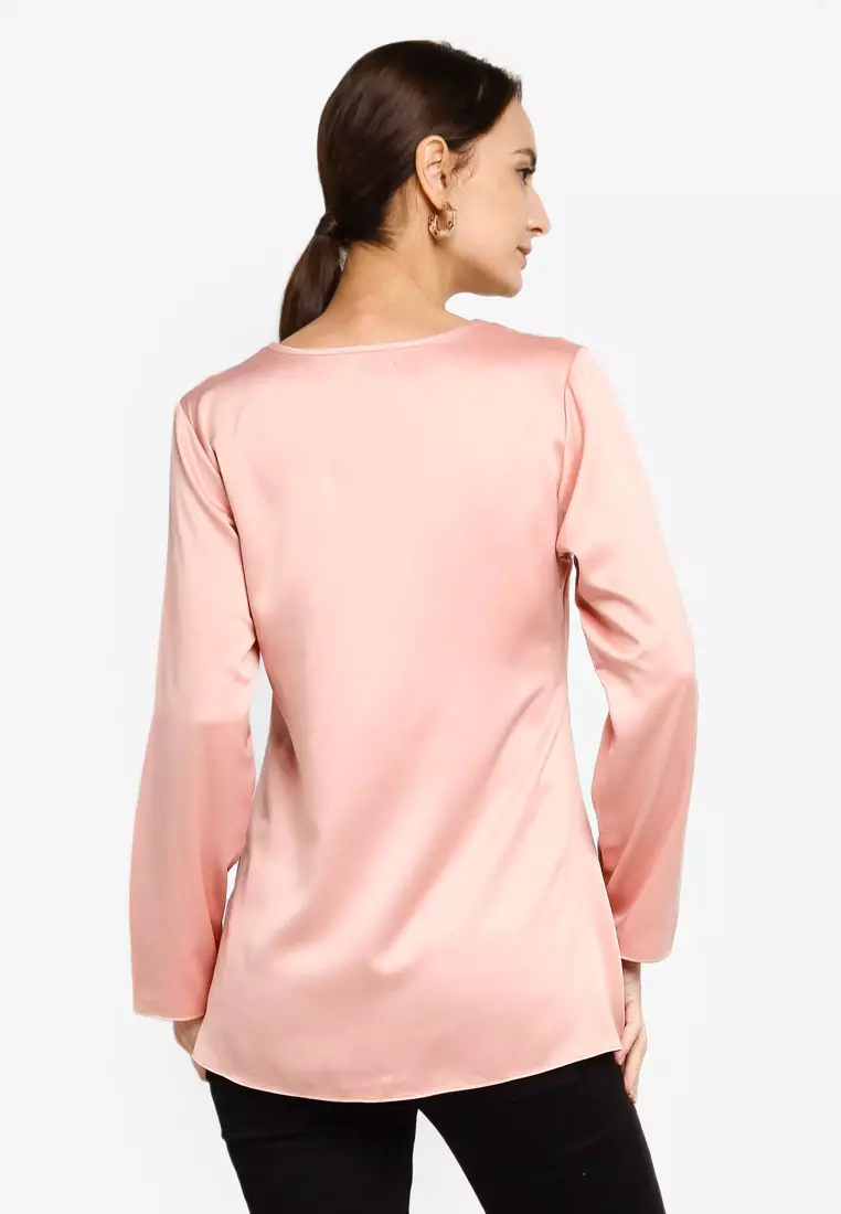 Long flowy blouses hot sale