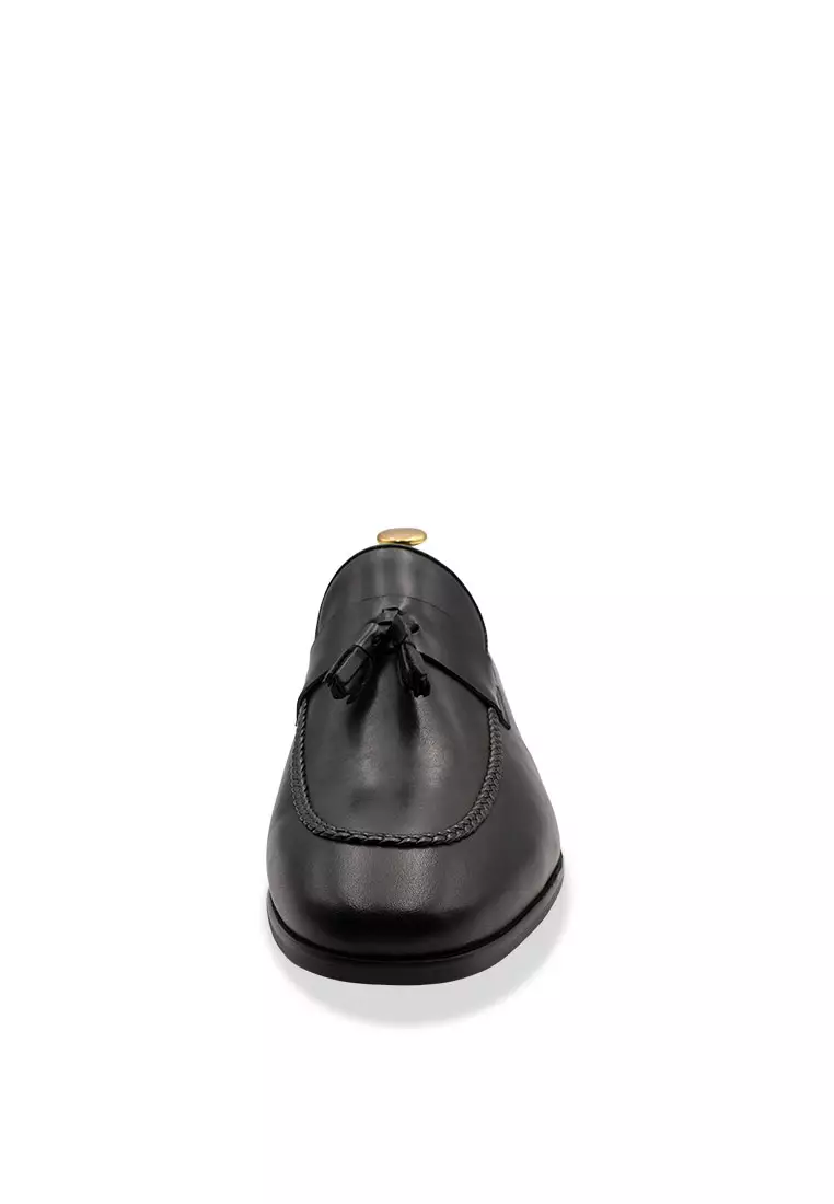 Aguilares Black Tassel Loafer