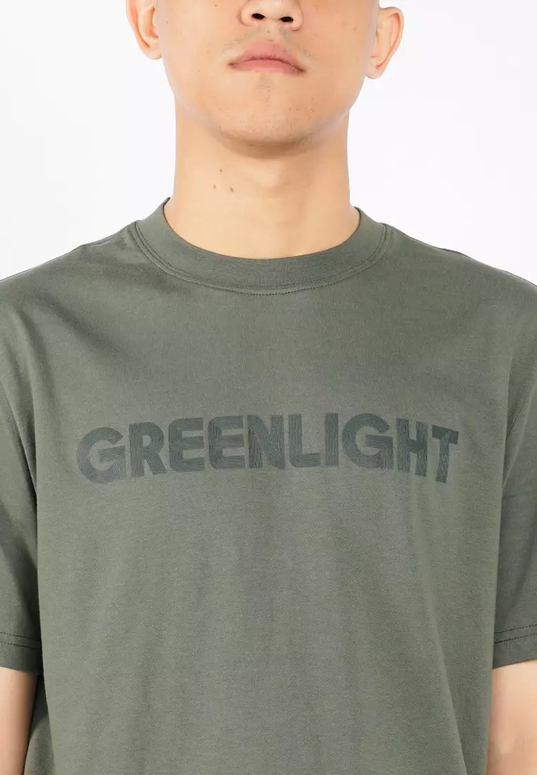 Greenlight Men's T-Shirt Short Sleeve Regular Fit Cotton Deco C100625