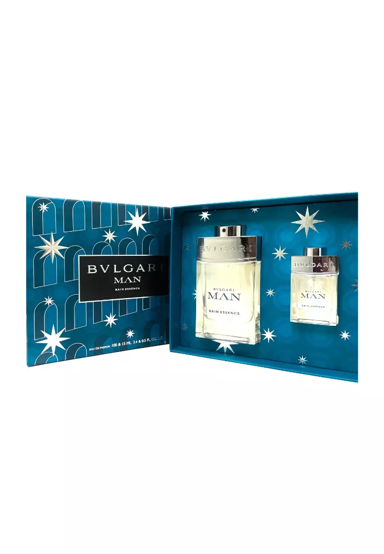 Bvlgari Man Rain Essence Travel Set (Parfum Pria)