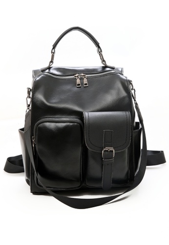 Twenty Eight Shoes black Faux Leather Academic Style Backpack ZDL68520038 39E41AC2840361GS_1