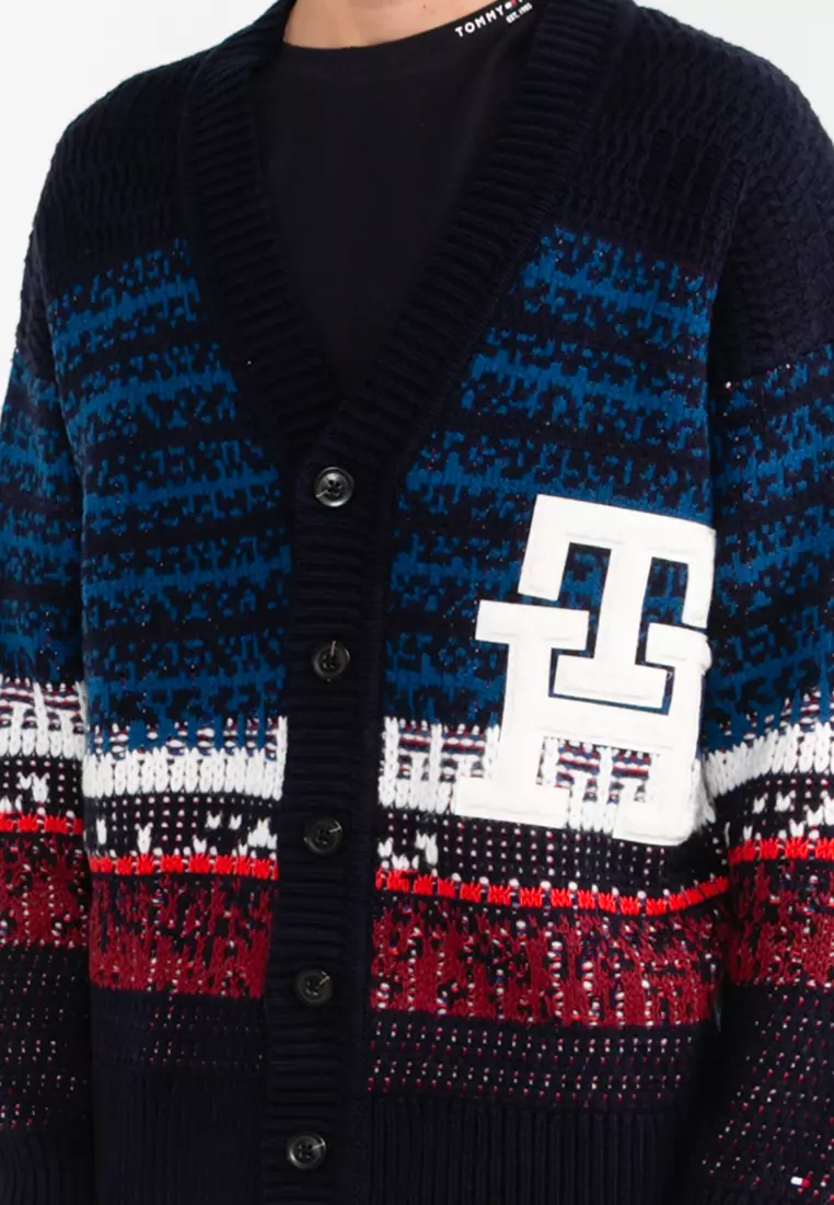 Tommy Hilfiger Ombre Textured Stripe Cardigan 2024 Buy Tommy
