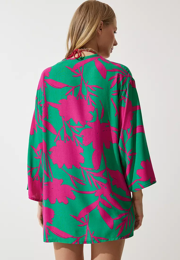 Printed Kimono