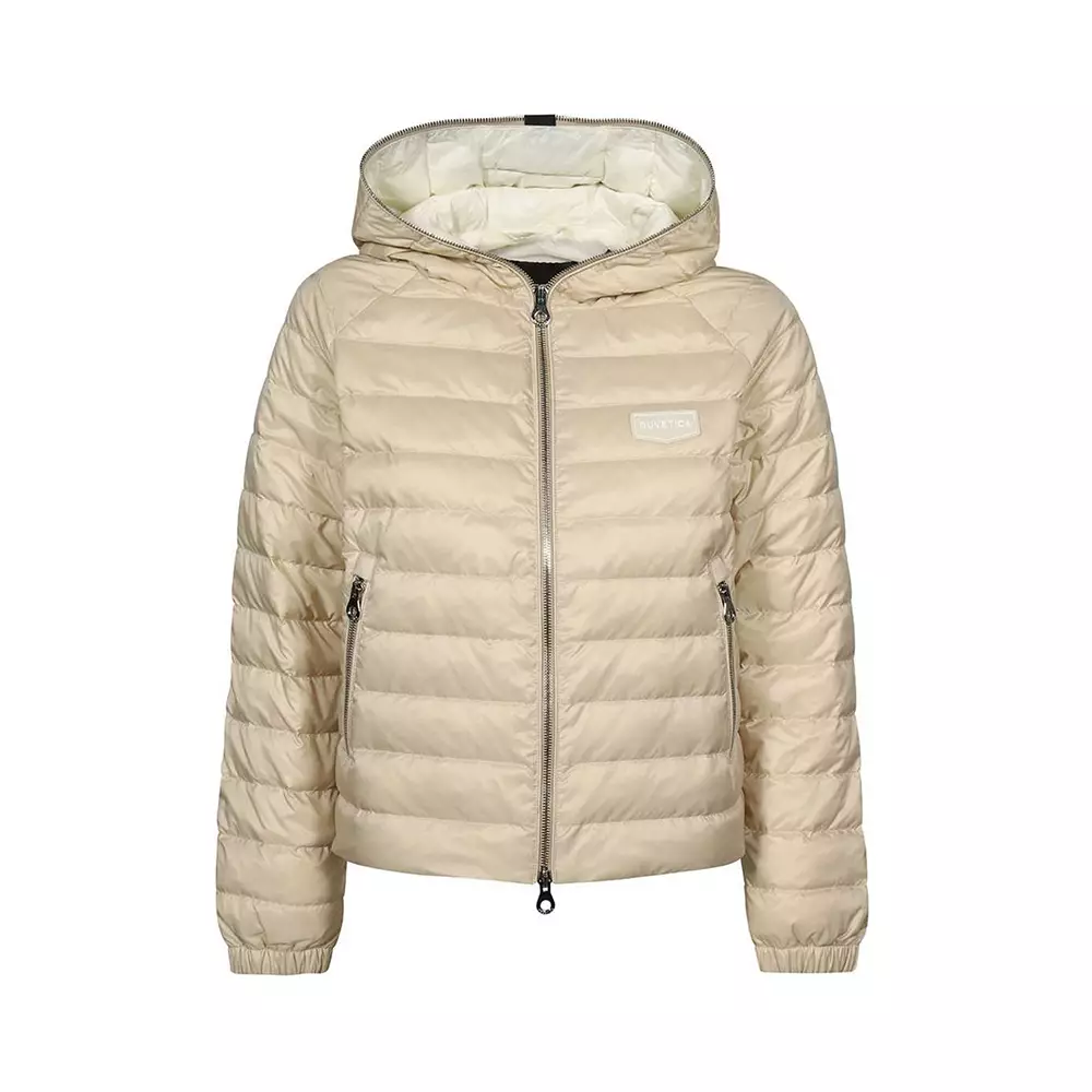 Jual Duvetica Duvetica Caroma Puffer Jacket Beige Original 2023