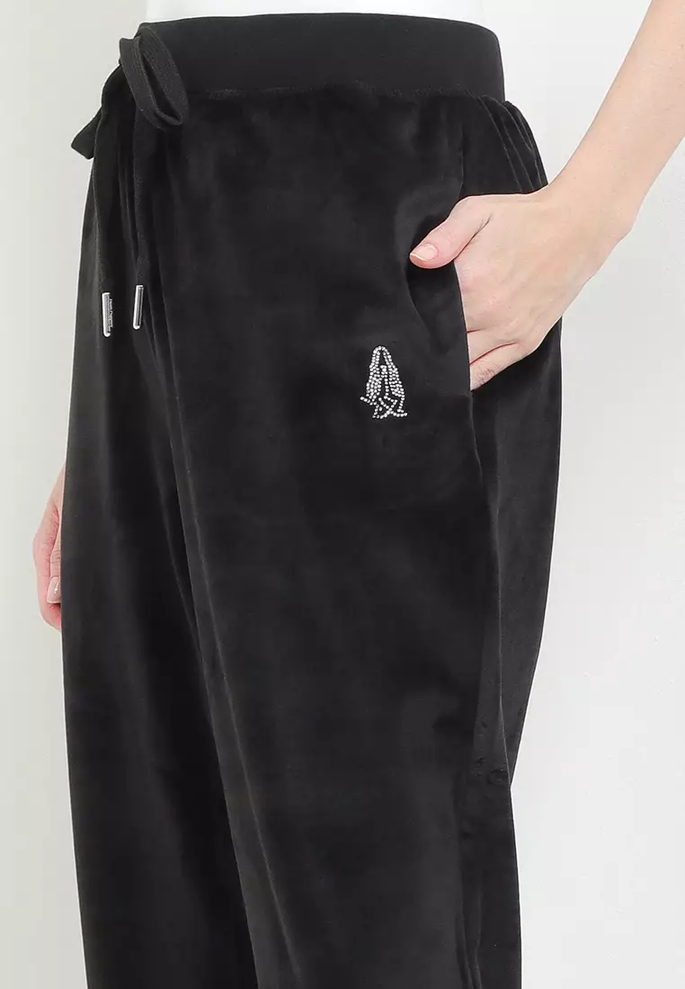 Bl Juwel Lp Velour Jogger Pants