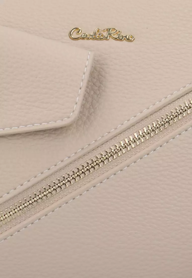 CR Harper 2-Way Shoulder Bag - Nude