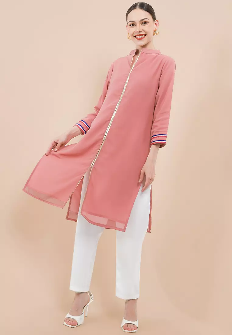 Chanira Festive Aliza Tunic-Pink
