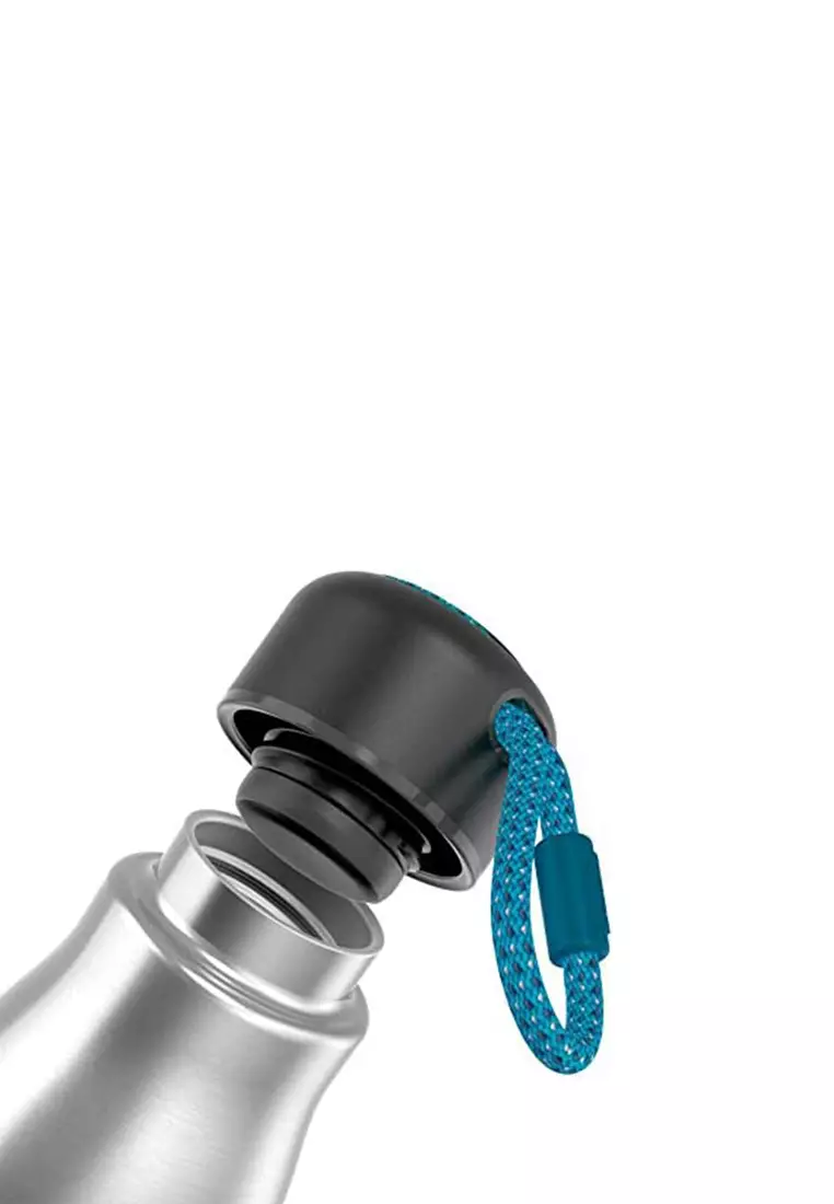 Zoku Silver 18oz Stainless Bottle - Botol Minum Termos,  Botol Minum Tahan Panas Dingin