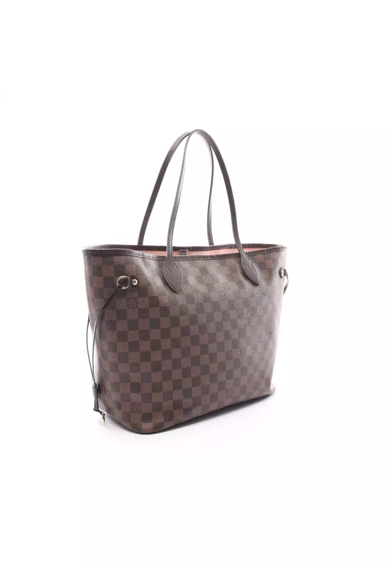 Louis vuitton neverfull discount damier azur rose ballerine