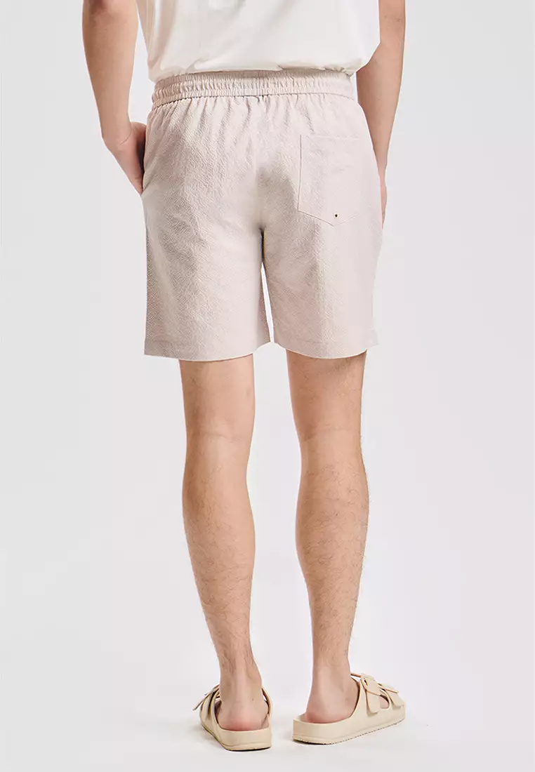 Modern Fit Swim Seersucker Shorts